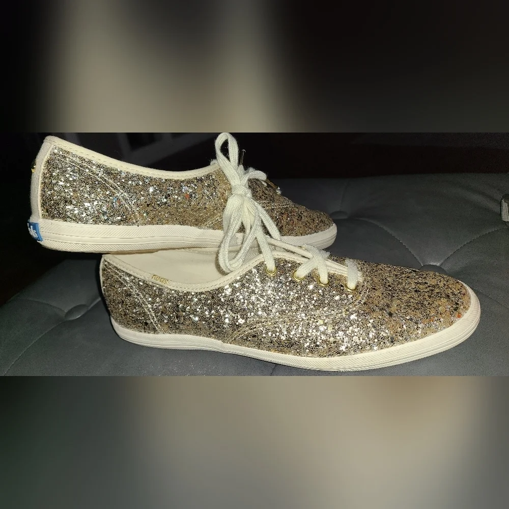 Keds X Kate Spade New York‎ Champion Glitter Sneakers ♠️